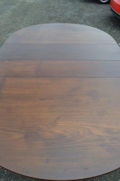 George III D end dining table - Image 2