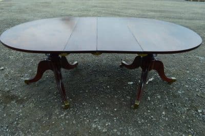 George III D end dining table 18th century tables Antique Tables 3