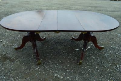 George III D end dining table