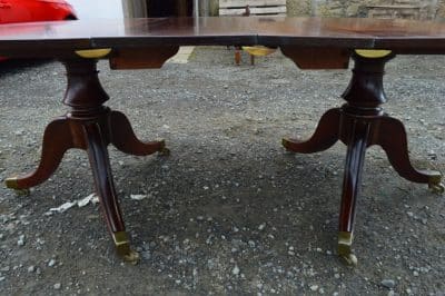 George III D end dining table - Image 5