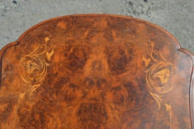 Victorian Burr walnut games table Antiques Scotland Antique Furniture 8