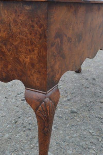 A mid 20th cent burr walnut dresser - Image 5