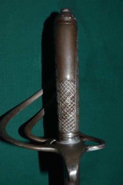 Rare Scottish basket hilt artillery sword Antique swords Antique Furniture 6
