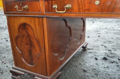 Victorian Mahogany Partners desk - Image 3