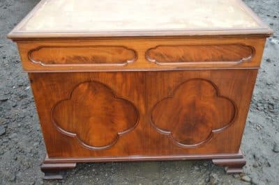 Victorian Mahogany Partners desk - Image 4