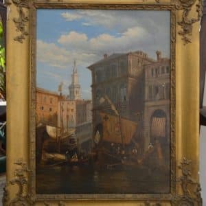 Early 19th century Venice scene Antiques Scotland Antique Art