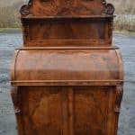 A Victorian burr walnut cylinder desk Antiques Scotland Antique Desks