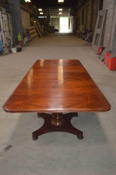 large William IV three pedestal dining table - Image 2
