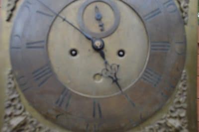 18th cent mahogany longcase clock (Dublin) 18th century Irish clocks Antique Clocks 7