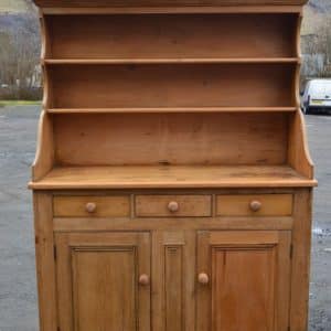 A Victorian Scots pine dresser 19th century Antique Furniture