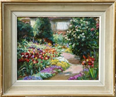 SOLD FRANK DICKSON (1862-1936) Oil on panel Antique Paintings Antique Art 4