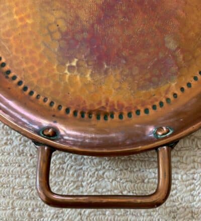 Arts & Crafts Copper Tray - Image 2