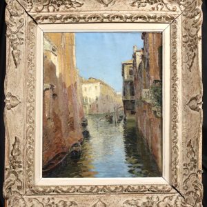 LUIGI  MORETTI (1884-1950) Oil painting Antique Art