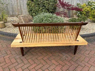 Conoid Bench Manner of Nakashima 20th century Antique Benches 16