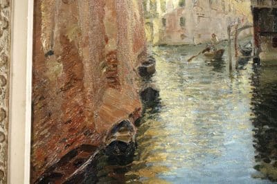 LUIGI  MORETTI (1884-1950) Oil painting Antique Art 10