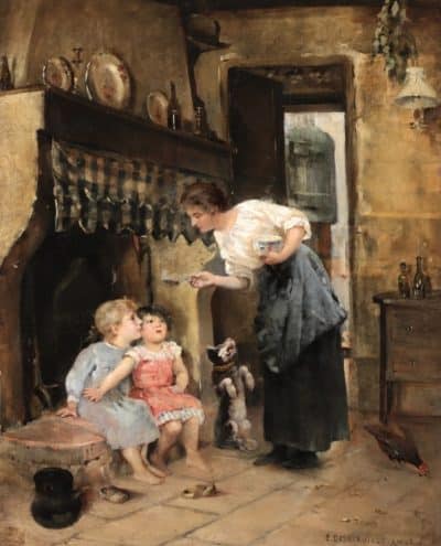 Pauline Delacroix Garnier Oil painting - Image 2