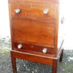 Georgian Mahogany Cellaret 18th Cent Miscellaneous