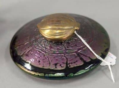 Rare Loetz inkwell circa 1900s - Image 2
