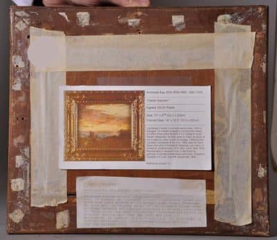 SOLD Archibald Kay. Oil Painting. Scottish (1860-1935) - Image 4