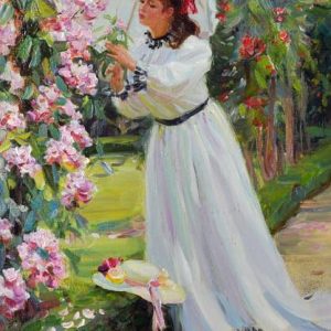 Sold Alexander Averin Oil painting (b1952) Russian. Alexander Averin Antique Art