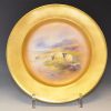 SOLD Royal Worcester sheep plate, signed Harry Davis,