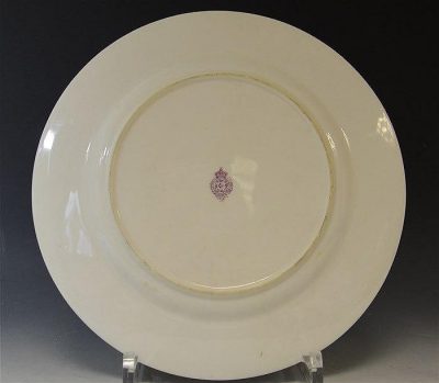 SOLD Royal Worcester sheep plate, signed Harry Davis, Antiques Scotland Antique Ceramics 4