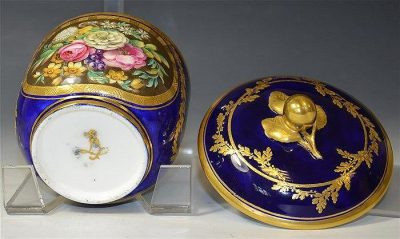 SOLD Fine Sevres lidded pot 19th century Antique Ceramics 4