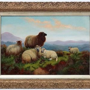 John Shirley Fox (c.1860-1939), Oil on canvas, John Shirley Fox Antique Art