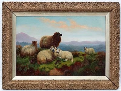 John Shirley Fox (c.1860-1939), Oil on canvas, John Shirley Fox Antique Art 3