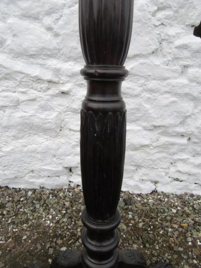 SOLD Georgian mahogany carved torchiere 18th Cent Miscellaneous 5