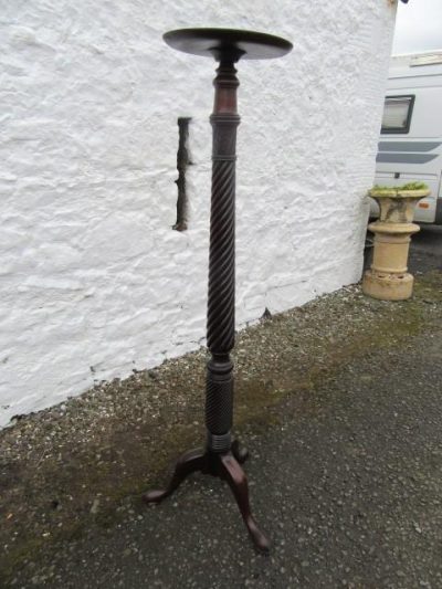 SOLD Georgian Mahogany torchiere 18th Cent Miscellaneous 3