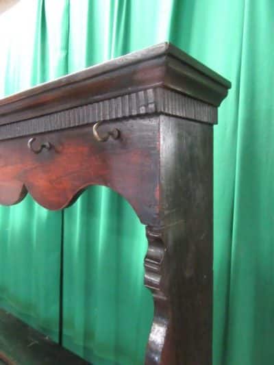 Georgian Welsh fruitwood plate back dresser. 18th Cent Antique Sideboards, Dressers. 7