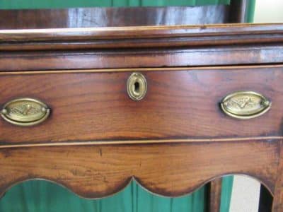Georgian Welsh fruitwood plate back dresser. 18th Cent Antique Sideboards, Dressers. 6
