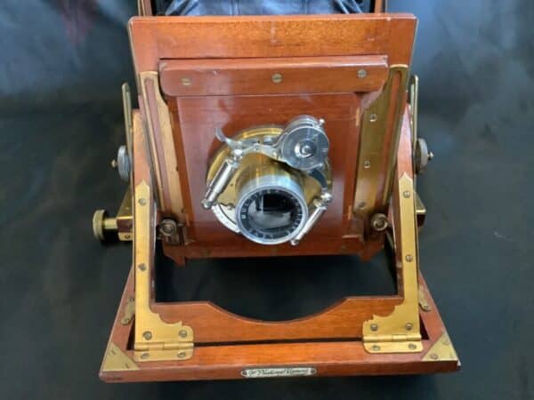 A MAGNIFICENT HALF PLATE WILLIAM BUTCHER 1903 CAMERA Antique Collectibles 3