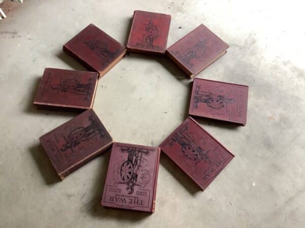 SET OF FIRST WORLD WAR BOOKS 8 VOLUMES IN GREAT CONDITION!