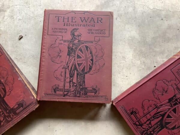 SET OF FIRST WORLD WAR BOOKS 8 VOLUMES IN GREAT CONDITION! - Image 2