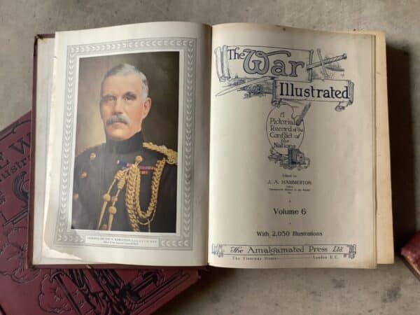 SET OF FIRST WORLD WAR BOOKS 8 VOLUMES IN GREAT CONDITION! - Image 4