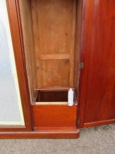 SOLD Victorian three door robe - Image 4