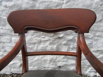 SOLD Victorian mahogany carver armchair 19th century Antique Chairs 5