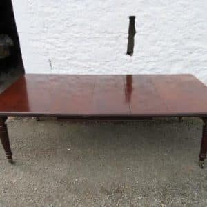 SOLD Victorian mahogany extending wind out table 19th century Antique Furniture