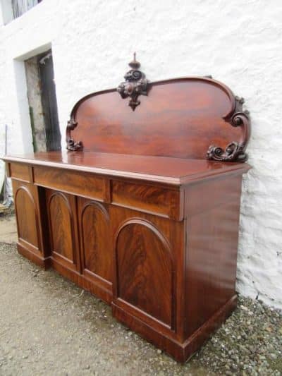 SOLD Victorian four door mahogany sideboard 19th century Antique Furniture 4