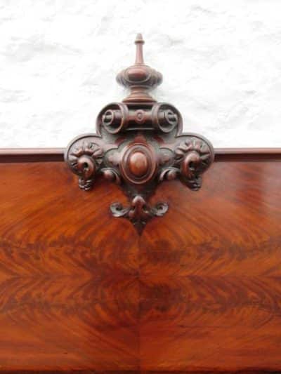 SOLD Victorian four door mahogany sideboard - Image 4