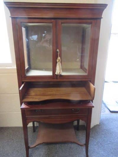 SOLD Edwardian mahogany music cabinet - Image 2