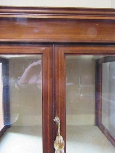 SOLD Edwardian mahogany music cabinet Andrew Christie Antique Cabinets 5