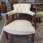 Victorian mahogany tub chair 19th century Antique Chairs
