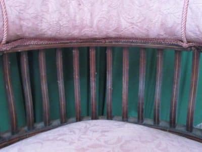 SOLD Victorian mahogany tub chair - Image 3