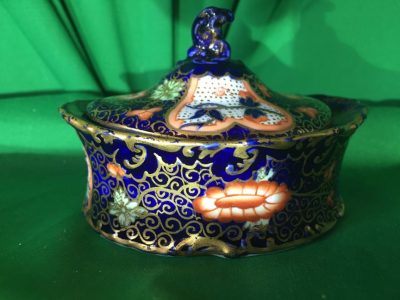 Miniture Derby casserole dish Antiques Glasgow Antique Ceramics 4