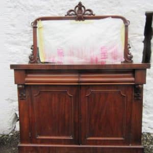 SOLD Victorian mahogany mirror back sideboard 19th century Antique Furniture