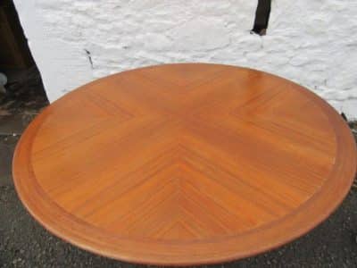SOLD 20th cent modernist teak and rosewood centre table Antiques Scotland Antique Art 3