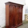 SOLD Early Victorian three door figured mahogany. - Image 3